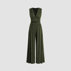 MARLOWE™ – Elegant Ruched Casual Jumpsuit