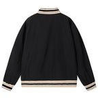 AMRI Logo-Appliquéd Padded Shell Bomber Jacket