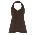 ELSATI™ – Casual Basic Halter Tank Top
