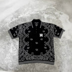 AMRI Bandana Print B-Ball Drawstring Shorts