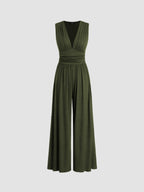 CHARITY – Chic Sleeveless Wide-Leg Jumpsuit