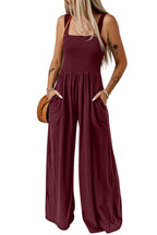 CATHLEEN™ – Lightweight Wide-Leg Square Neck Jumpsuit