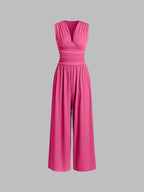 MUTYA™ – Chic Sleeveless Wide-Leg Jumpsuit