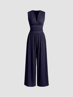 MUTYA™ – Chic Sleeveless Wide-Leg Jumpsuit