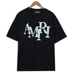 AMRI Staggered Logo-Print Cotton-Jersey T-Shirts