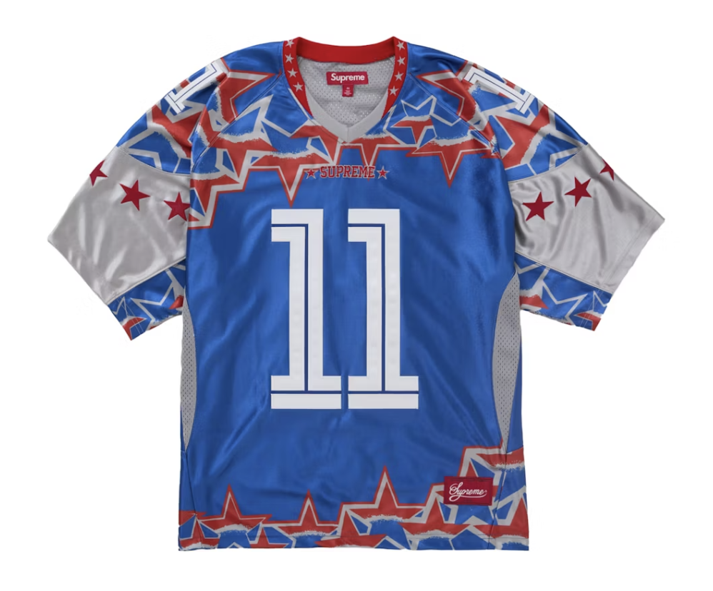 Supreme Stars Football Jersey - Royal (SS25)