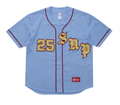 Supreme Old English Baseball Jersey - Light Blue (SS25)