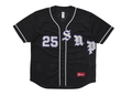 Supreme Old English Baseball Jersey - Black (SS25)