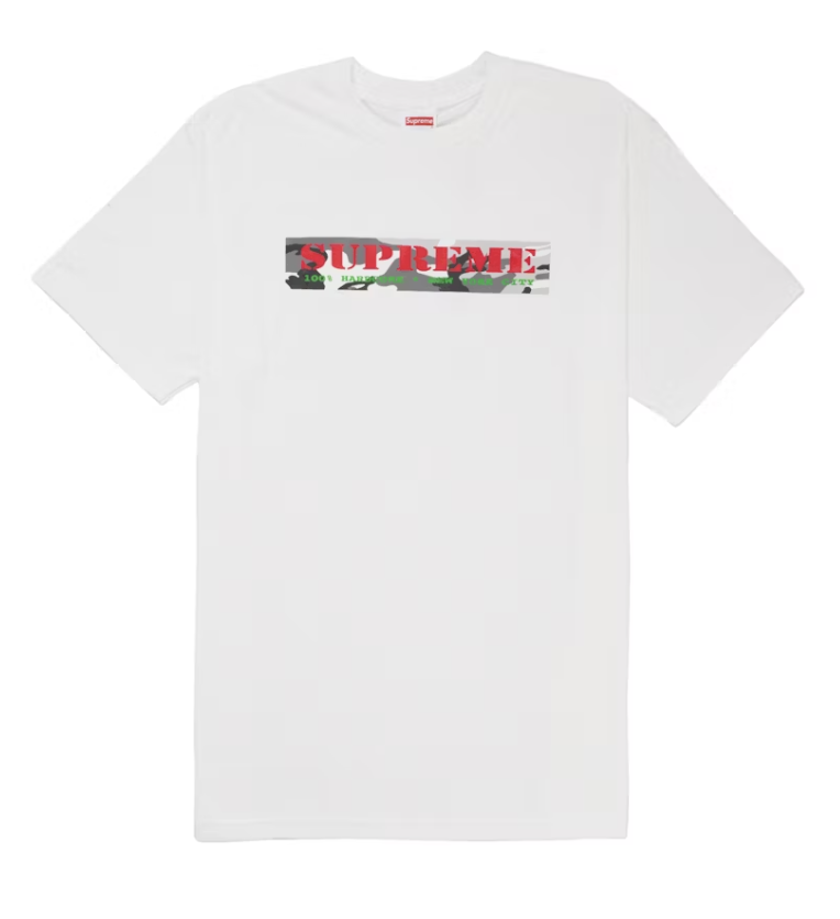Supreme Hardcore Tee - White (SS25)