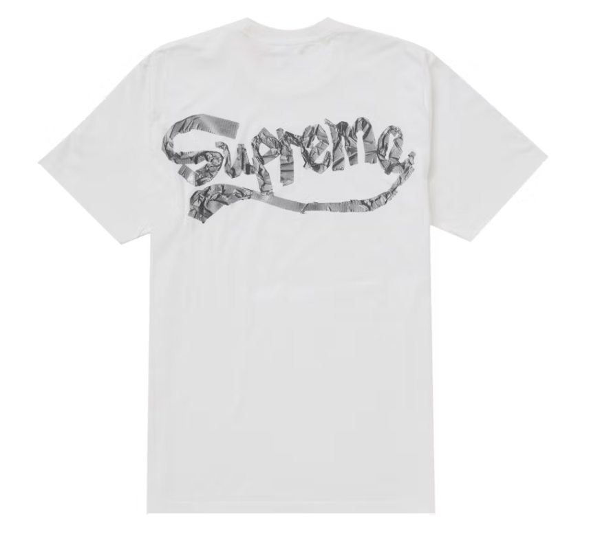 Supreme Tape Tee - White (SS25)