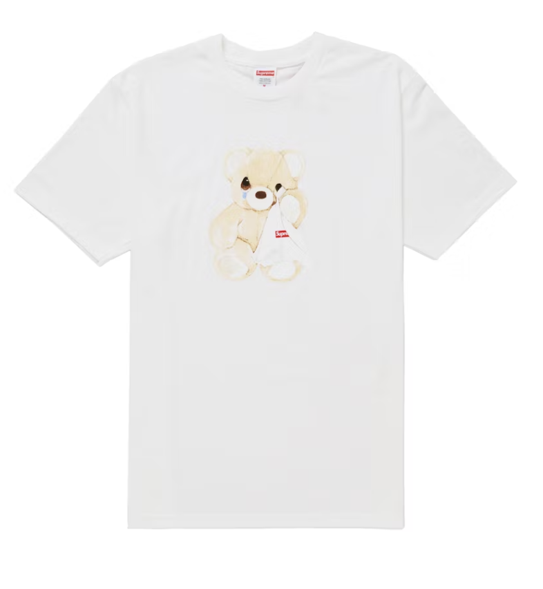 Supreme Bear Tee - White (SS25)