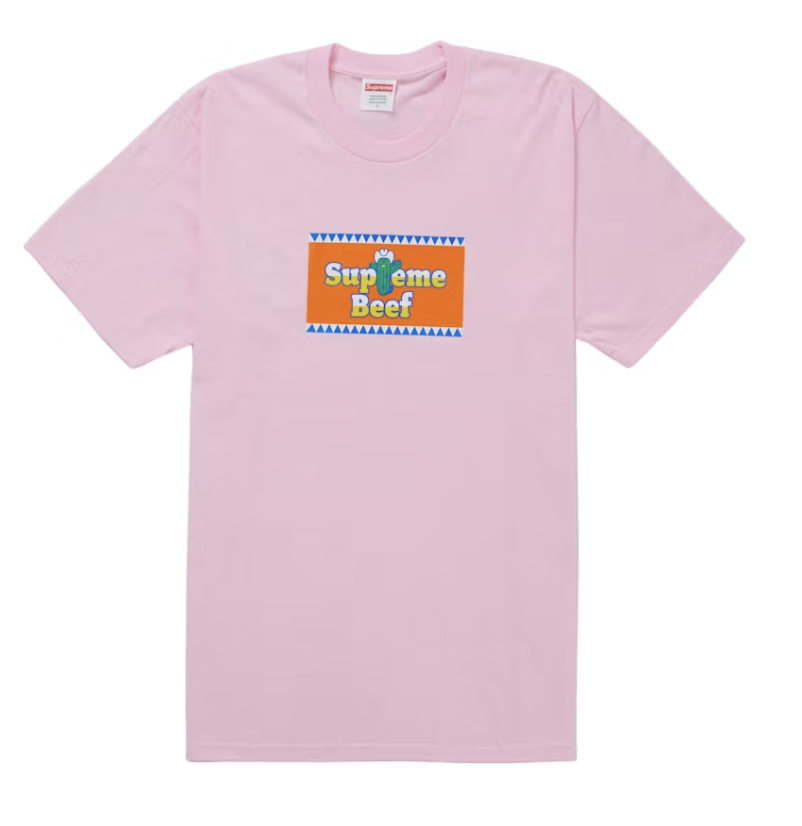 Supreme Beef Tee - Pink (SS25)