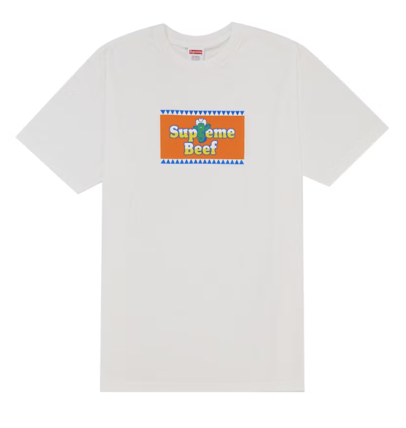 Supreme Beef Tee - White (SS25)