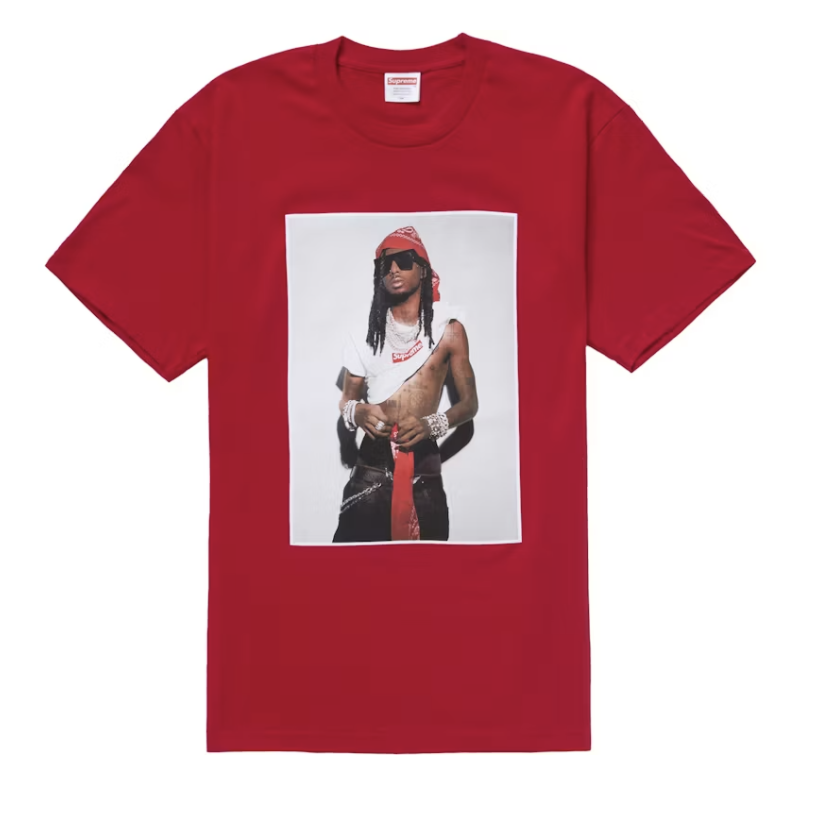 Supreme Playboi Carti Tee - Red (FW25)