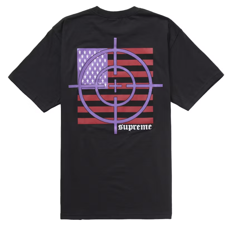 Supreme Target Tee - Black (FW25)