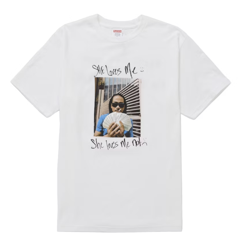Supreme Max B Tee - White (FW25)