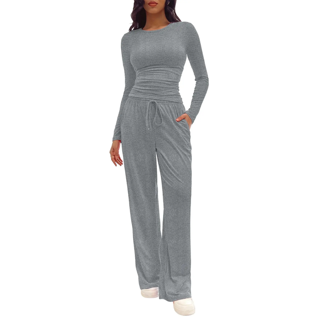 CLAIRE™ – Relaxed High-Waist Lounge Set