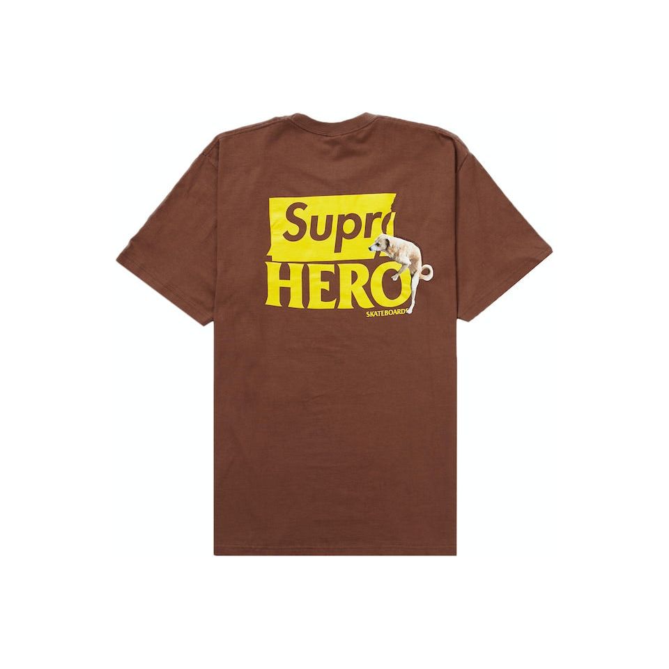 Supreme ANTIHERO Dog Tee - Brown (SS22)