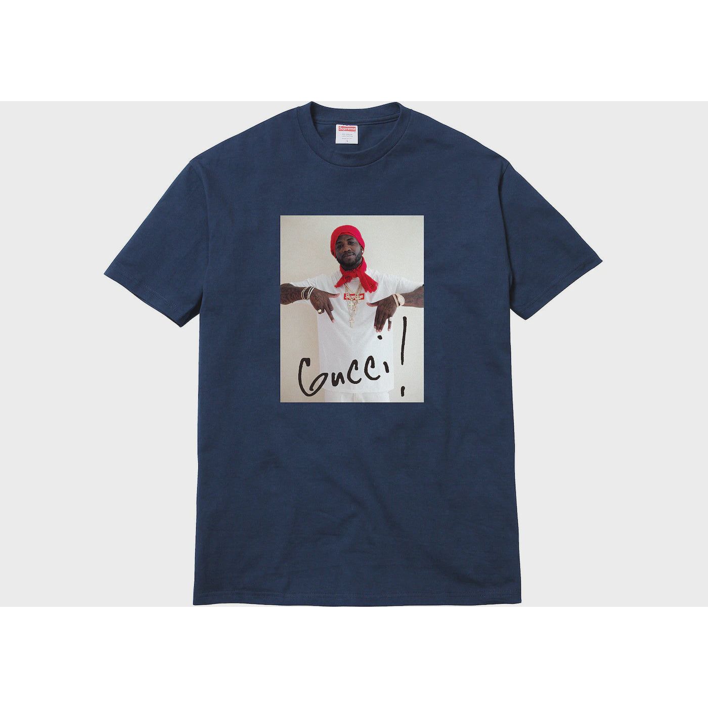 Supreme Gucci Mane Tee - Navy (FW16)