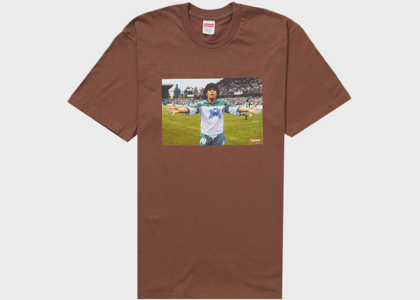 Supreme Maradona Tee - Brown (SS24)
