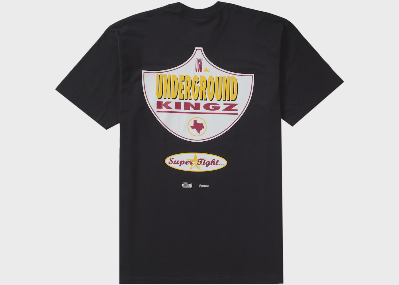 Supreme UGK Super Tight Tee - Black (SS24)
