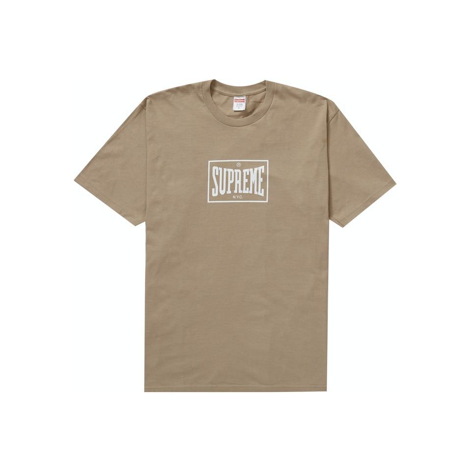 Supreme Warm Up Tee - Khaki (FW23)
