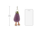 Amuseables Eggplant Bag Charm