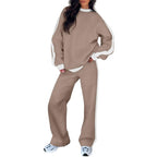 SANDI™ - Comfortable 2-Piece Lounge Set Sweatshirt & Straight Leg Pants