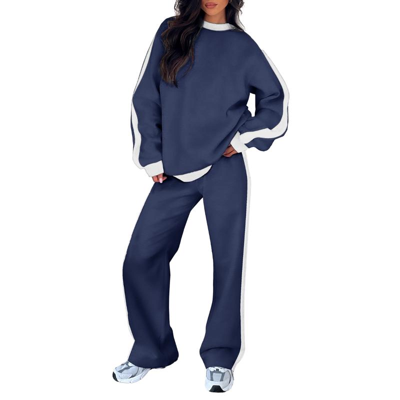 SANDI™ - Comfortable 2-Piece Lounge Set Sweatshirt & Straight Leg Pants
