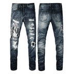 AMRI Patchwork Jeans #1324