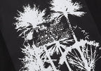Purple Brand Coconut Tree Pattern Print T-Shirt