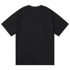Purple Brand Logo Letter Pattern Print T-Shirt