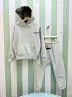 Fear of God ESSENTIALS Fleece Tracksuit Set – Kids Collection – 2025SS