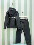 Fear of God ESSENTIALS Fleece Tracksuit Set – Kids Collection – 2025SS