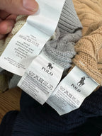 Ralph Lauren Polo V-Neck Cable Knit Cardigan