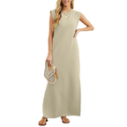 TASHA™ – Casual Sleeveless Maxi Dress
