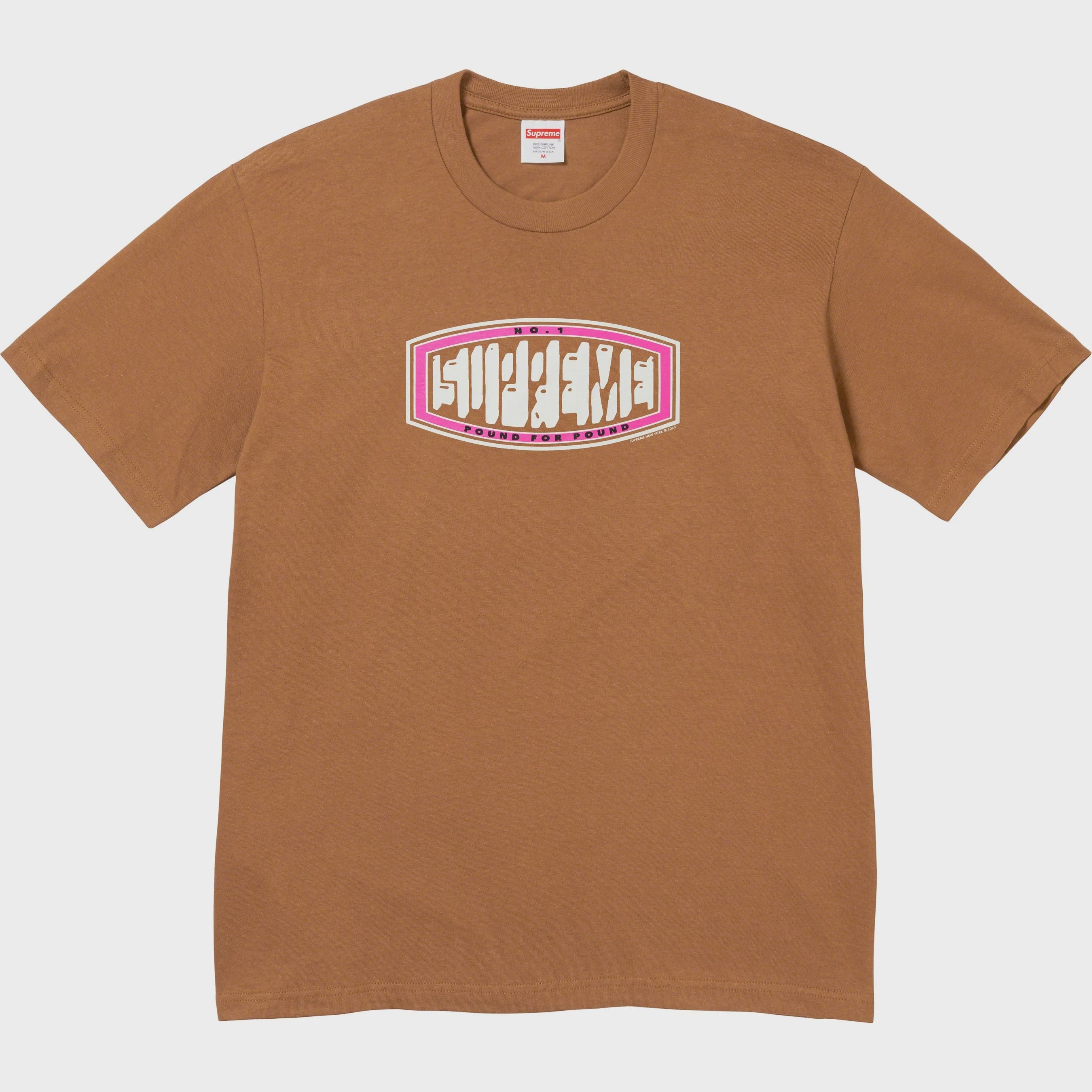 Supreme Pound Tee - Brown (FW23)